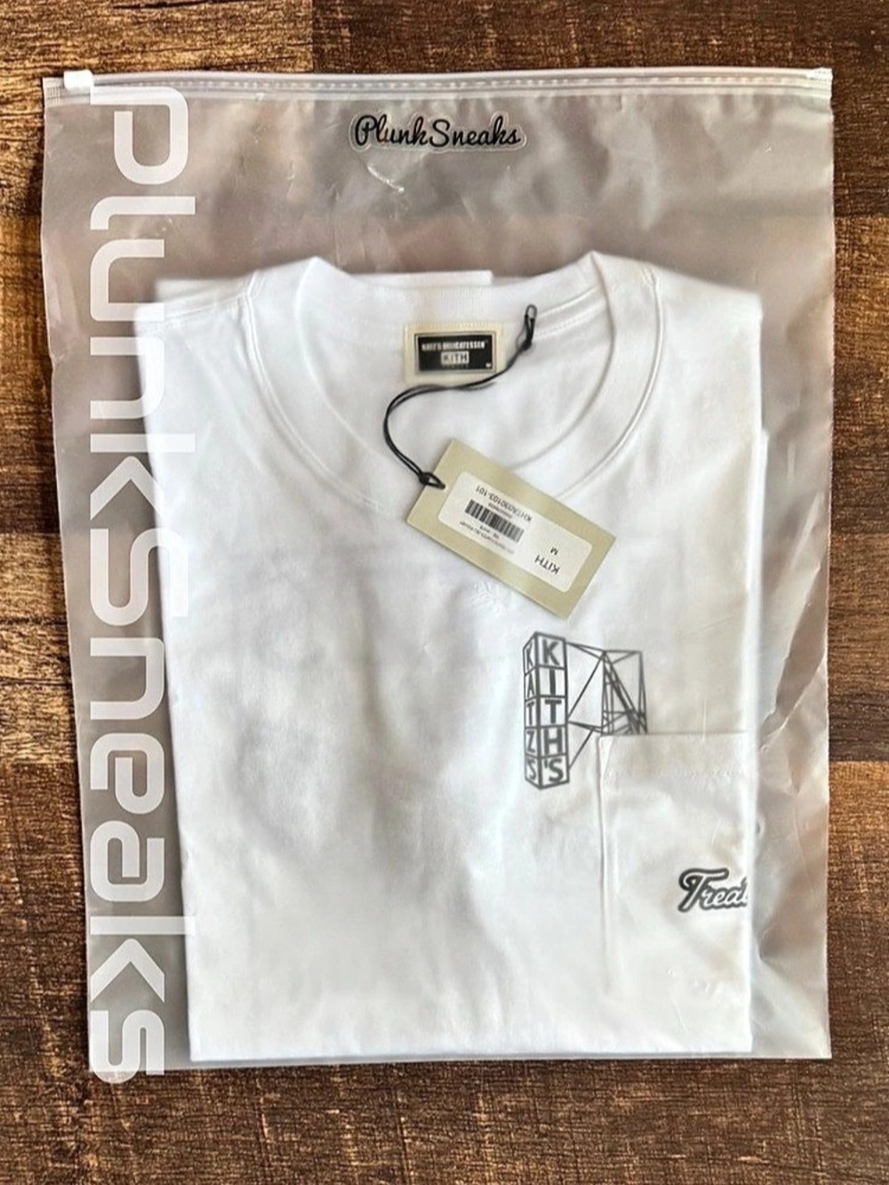 Kith for Katz's Delicatessen Pocket Tee • Sandrift • 2026